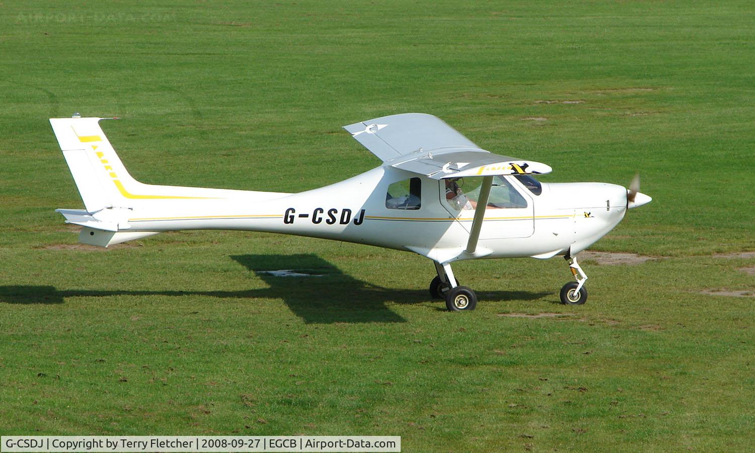 G-CSDJ, 1999 Jabiru UL C/N PFA 274A-13337, Jabiru UL photographed at Manchester Barton Open Day in Sept 2008
