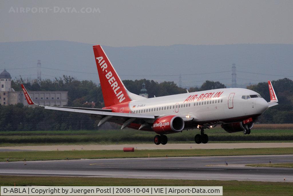 D-ABLA, 2007 Boeing 737-76J C/N 36114, Airbus A320-214