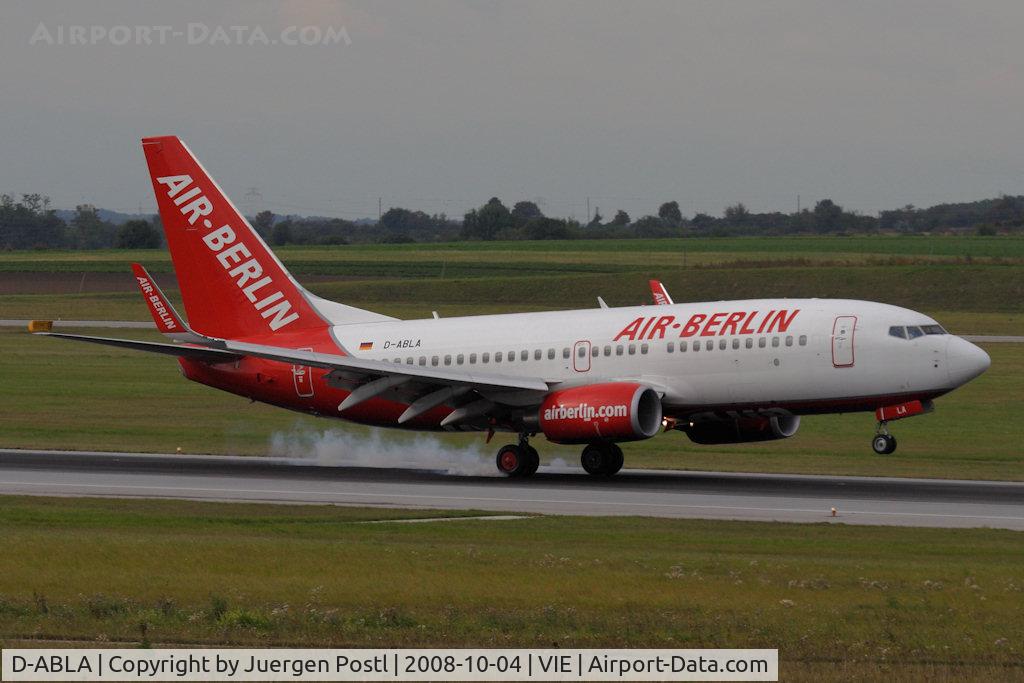 D-ABLA, 2007 Boeing 737-76J C/N 36114, Airbus A320-214