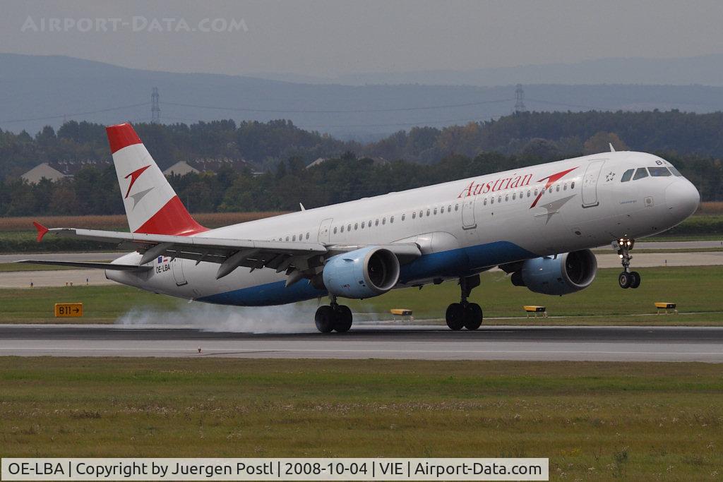 OE-LBA, 1995 Airbus A321-111 C/N 552, Airbus A321-111