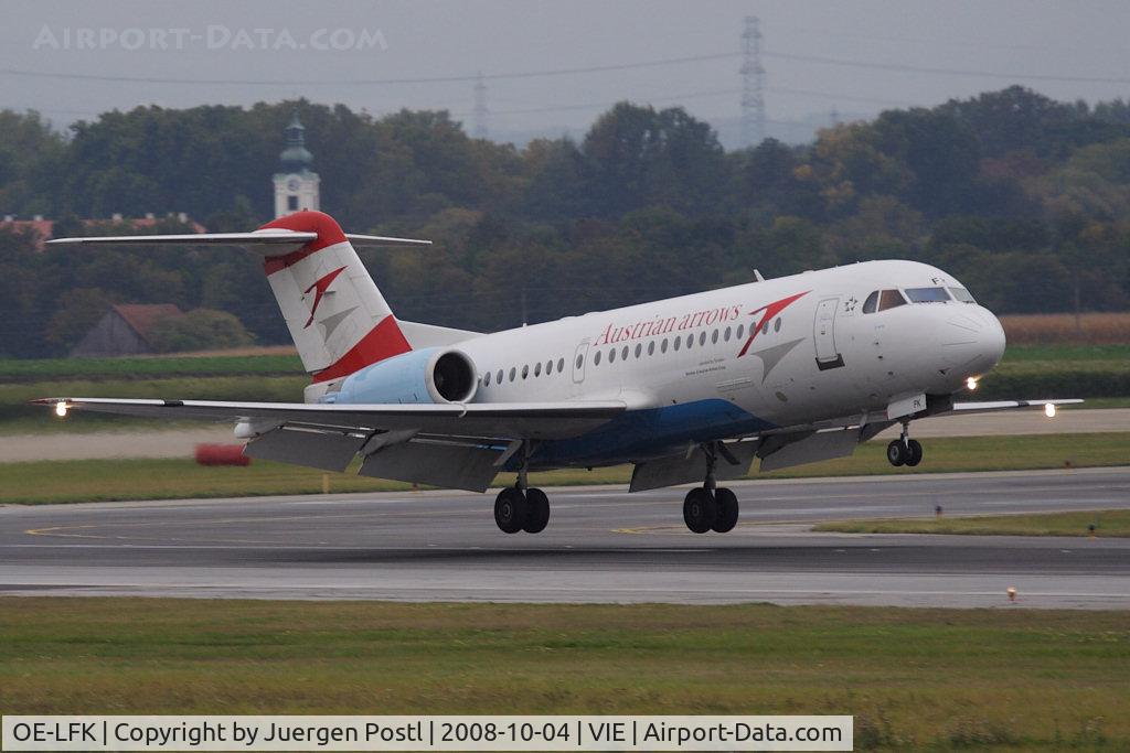 OE-LFK, 1995 Fokker 70 (F-28-0070) C/N 11555, Fokker 70