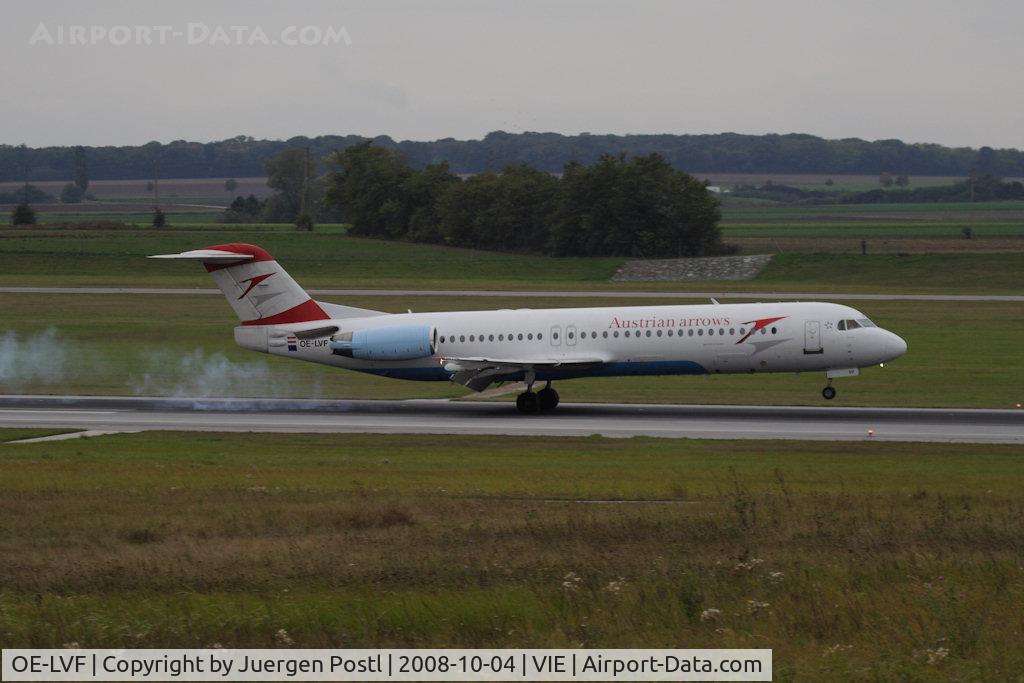 OE-LVF, 1993 Fokker 100 (F-28-0100) C/N 11483, Fokker 100