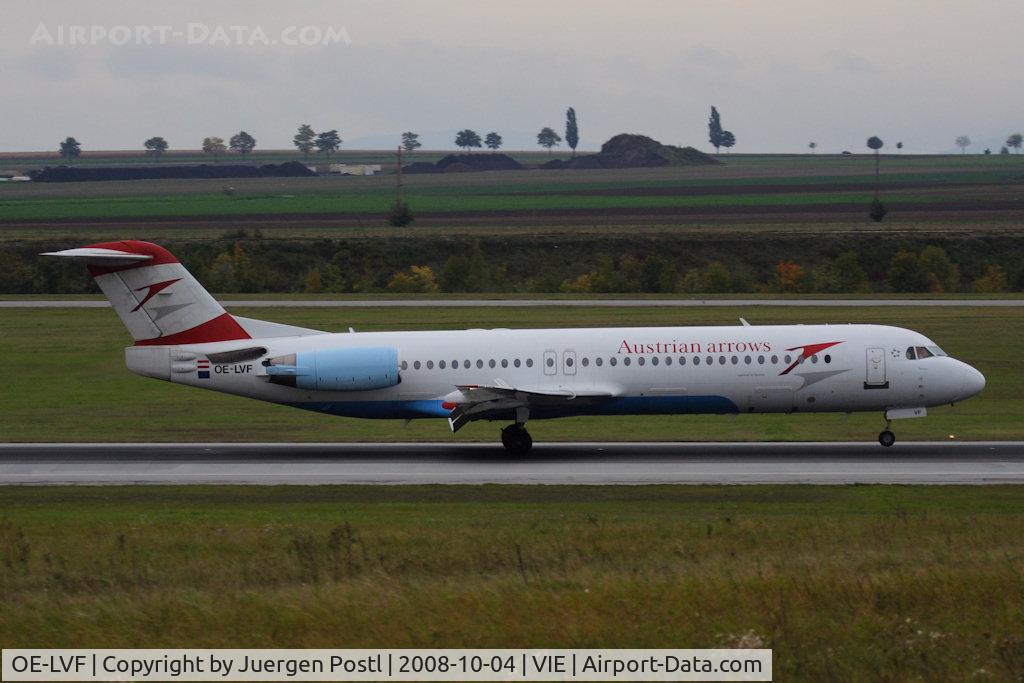 OE-LVF, 1993 Fokker 100 (F-28-0100) C/N 11483, Fokker 100