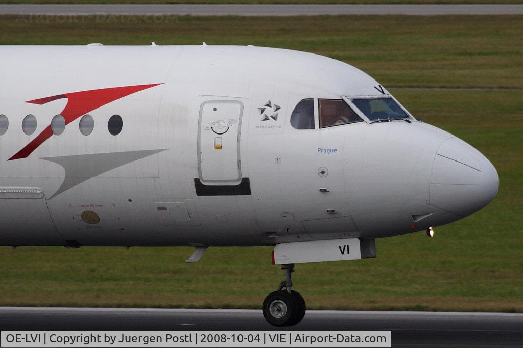 OE-LVI, 1993 Fokker 100 (F-28-0100) C/N 11468, Fokker 100