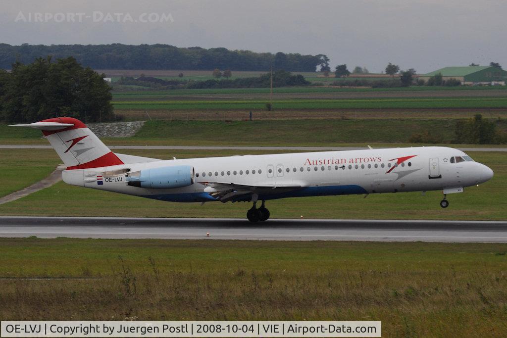 OE-LVJ, 1991 Fokker 100 (F-28-0100) C/N 11359, Fokker 100