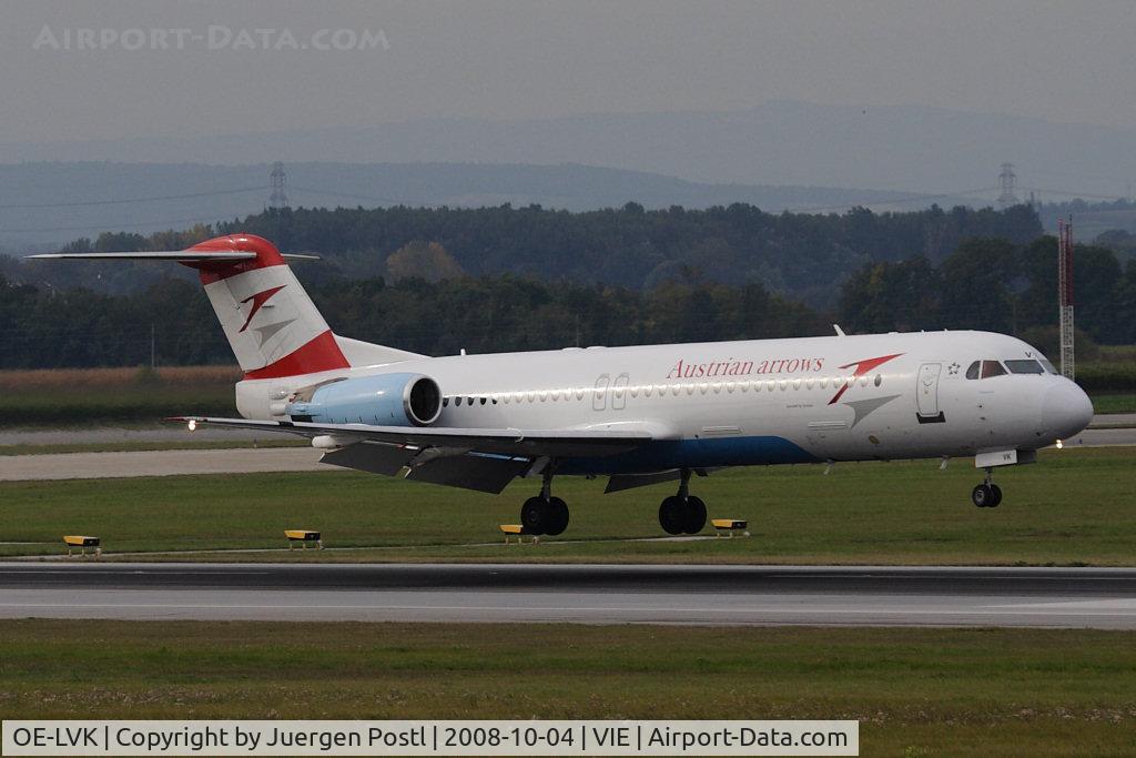 OE-LVK, 1992 Fokker 100 (F-28-0100) C/N 11397, Fokker 100
