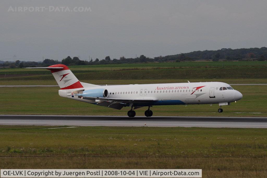 OE-LVK, 1992 Fokker 100 (F-28-0100) C/N 11397, Fokker 100