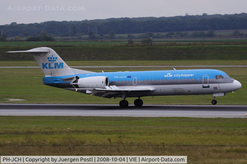 PH-JCH, 1994 Fokker 70 (F-28-0070) C/N 11528, Fokker 70