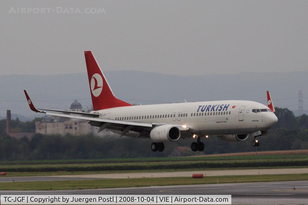 TC-JGF, 2002 Boeing 737-8F2 C/N 29790, Boeing 737-8F2