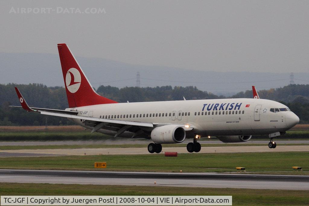 TC-JGF, 2002 Boeing 737-8F2 C/N 29790, Boeing 737-8F2