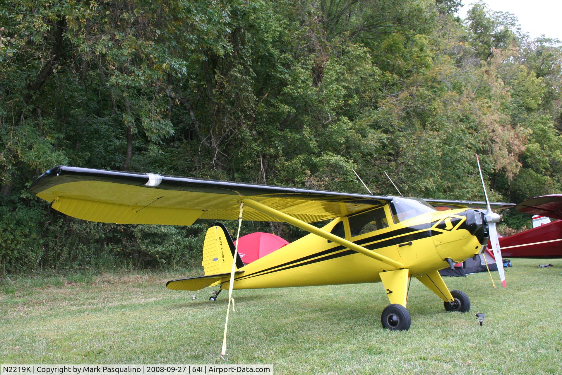 N2219K, 1947 Silvaire Luscombe 8A C/N 4946, Luscombe 8A