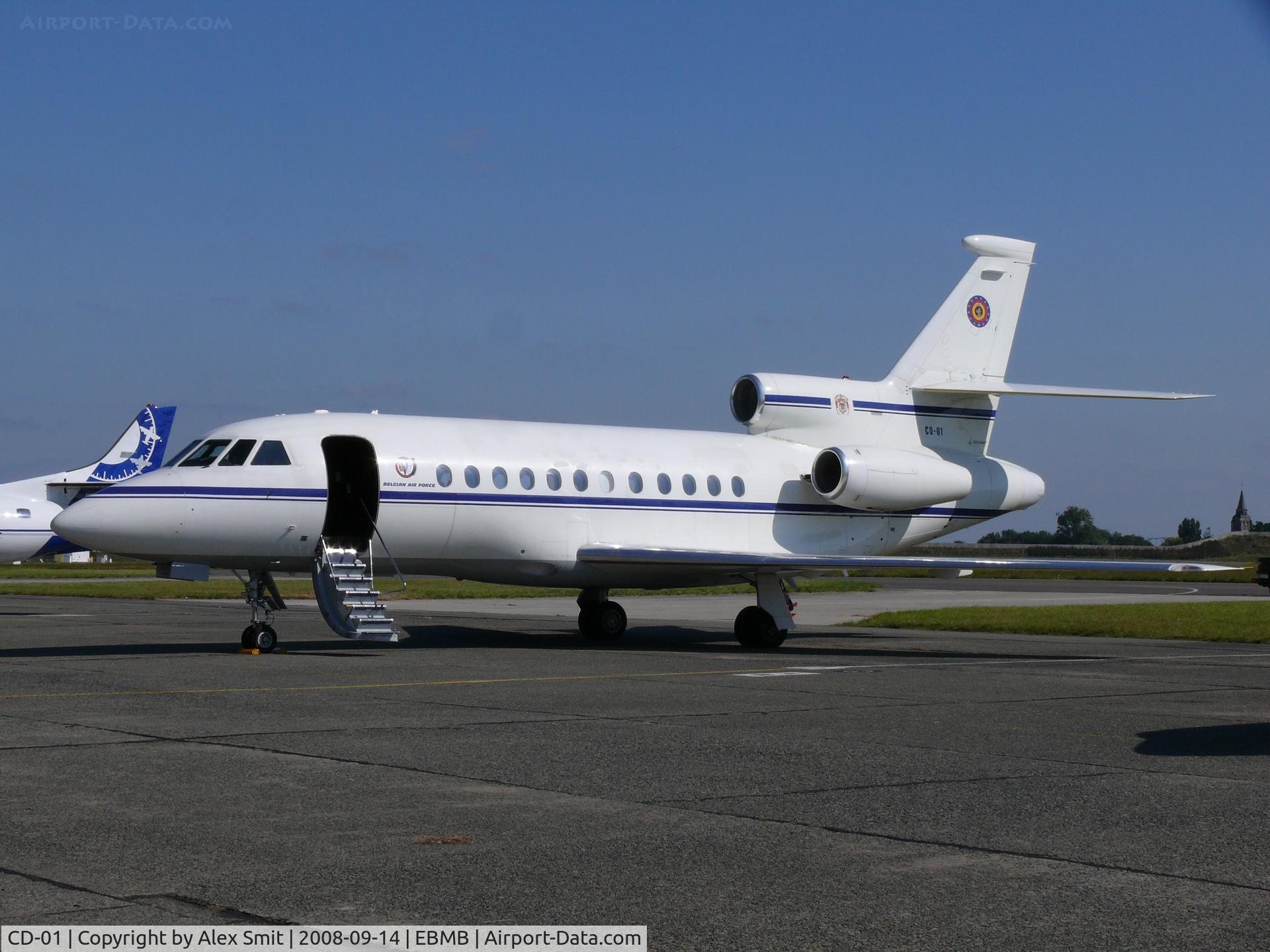 CD-01, 1991 Dassault Falcon 900B C/N 109, Dassault Facon 900B CD-01 Belgian Air Component