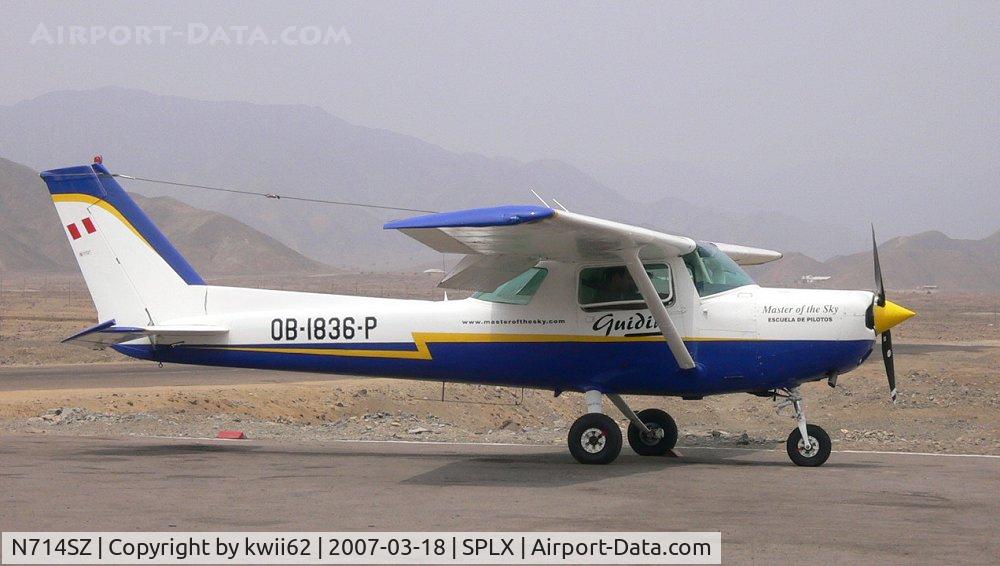 N714SZ, 1977 Cessna 152 C/N 15279409, New Peruvian registration OB-1836P