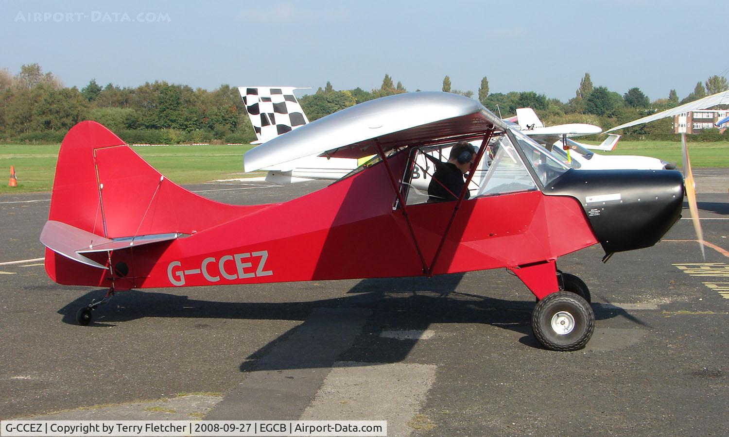 G-CCEZ, 2003 Easy Raider J2.2(2) C/N BMAA/HB/220, photographed at Manchester Barton Open Day in Sept 2008