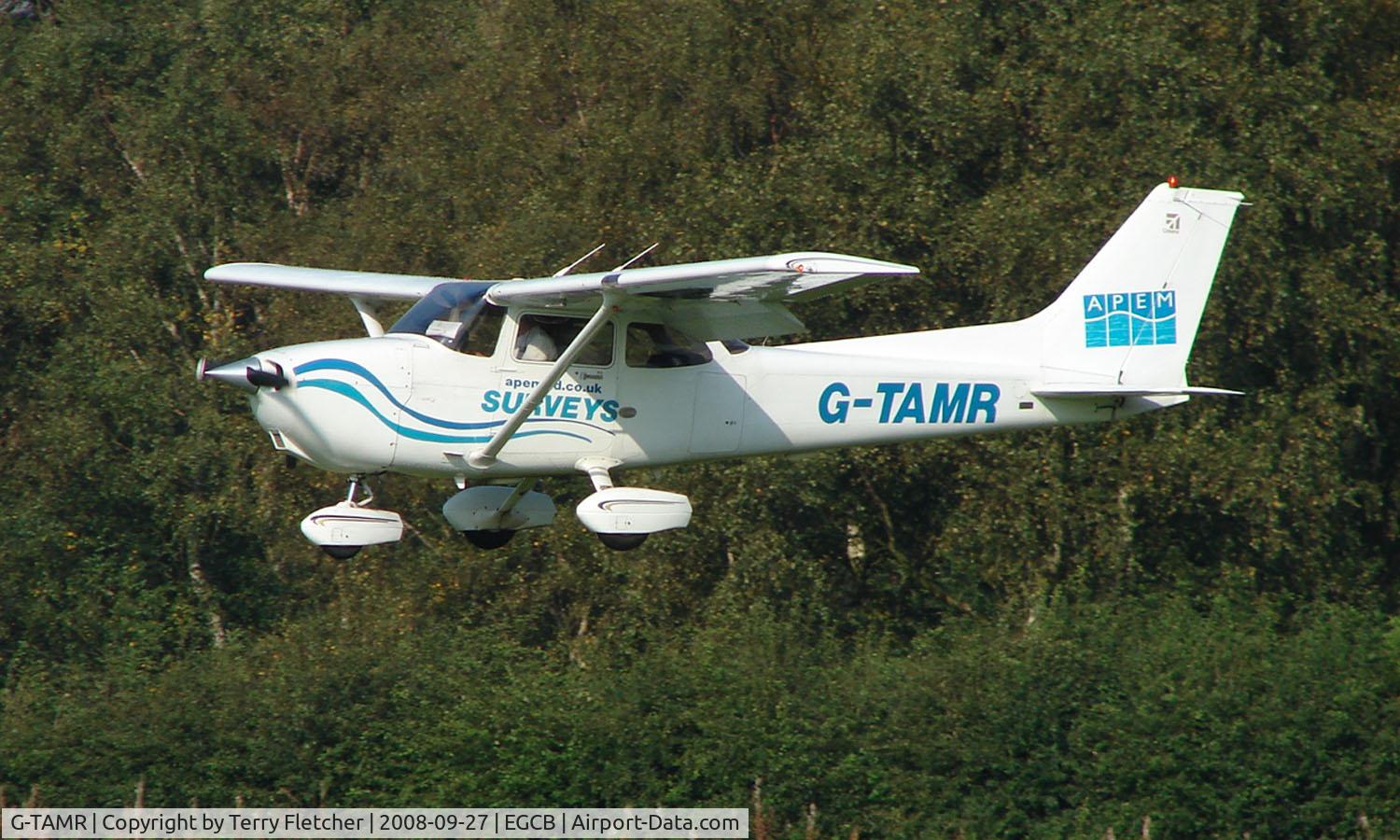 G-TAMR, 2000 Cessna 172S C/N 172S8480, Cessna 172S photographed at Manchester Barton Open Day in Sept 2008