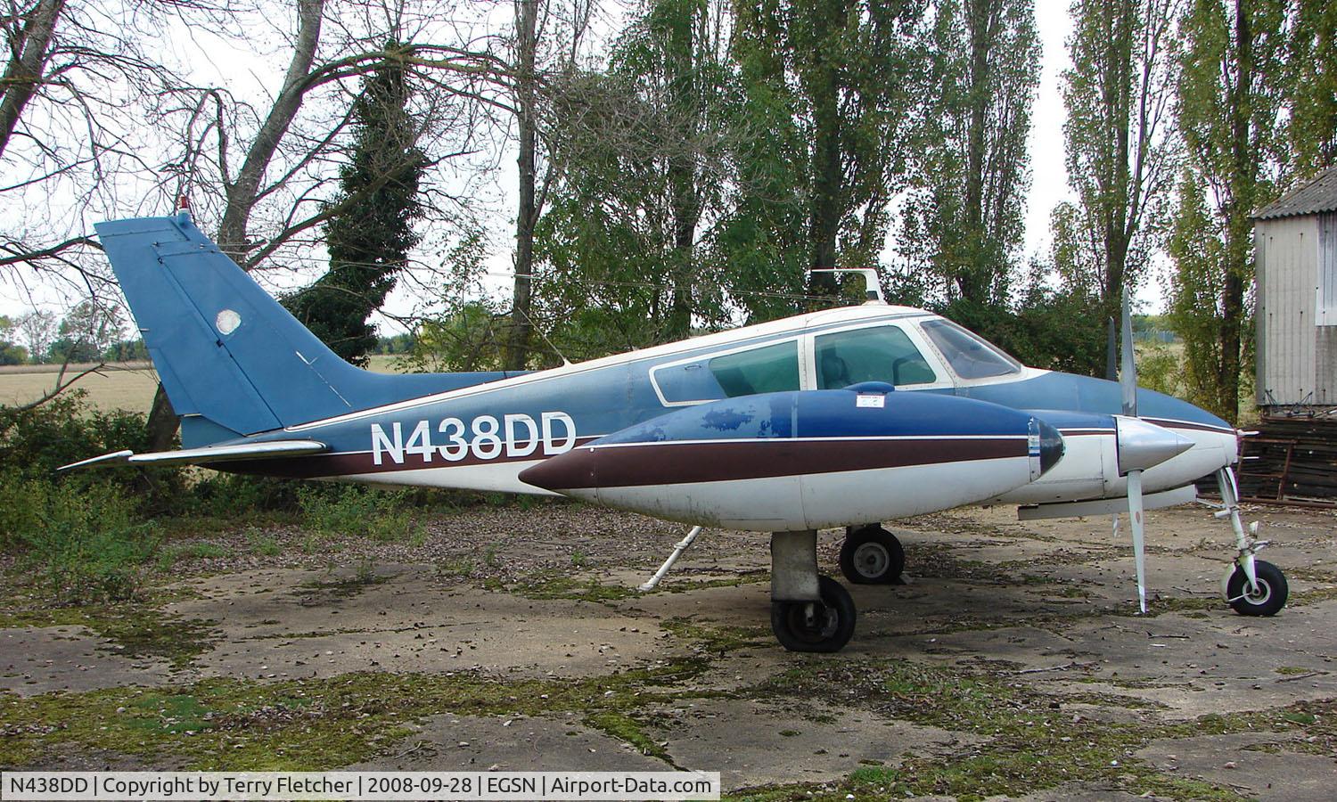 N438DD, 1960 Cessna 310D C/N 39278, 1960 Cessna 310D at a quiet Cambridgeshire  airfield