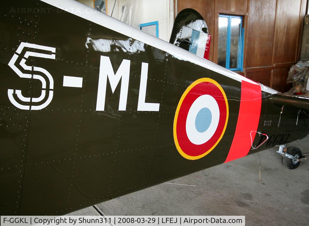 F-GGKL, 1960 Max Holste MH.1521M Broussard C/N 255, Code and registration...