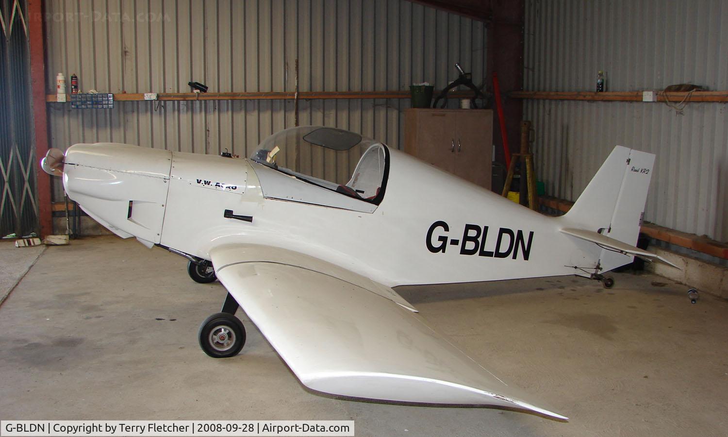 G-BLDN, 1985 Rand KR-2 C/N PFA 129-10913, 1985 Rand KR-2 at a quiet Cambridgeshire  airfield