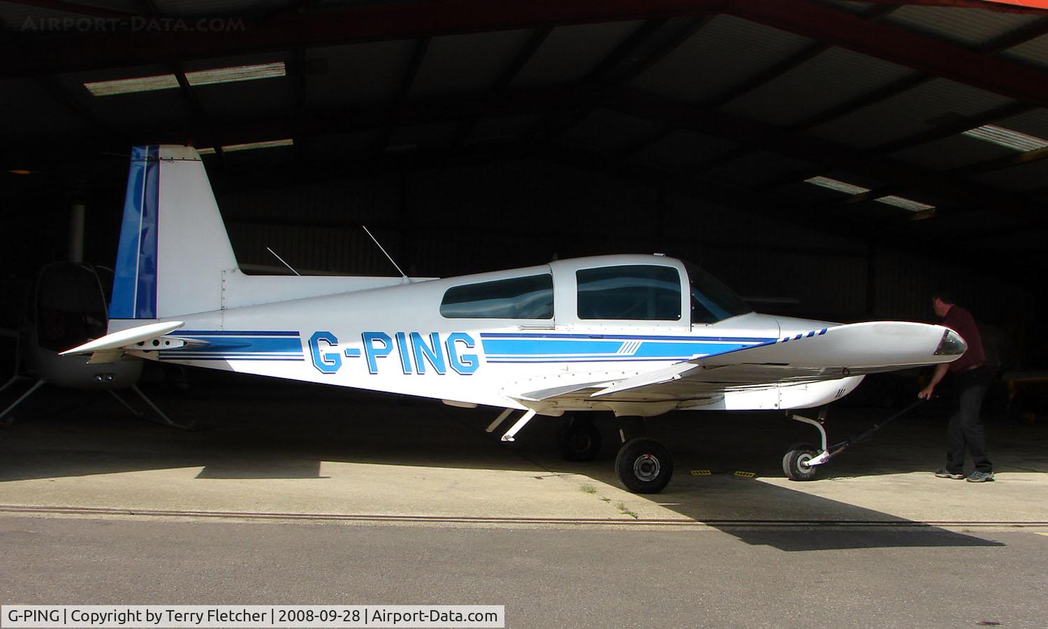 G-PING, 1979 Grumman American AA-5A Cheetah C/N AA5A-0878, 1979 Grumman AA-5A at a quiet Cambridgeshire  airfield