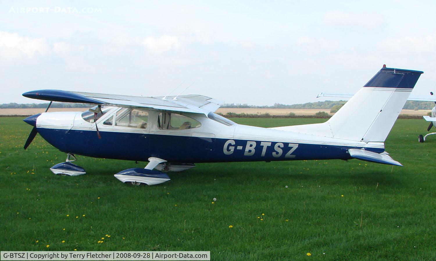 G-BTSZ, 1969 Cessna 177A Cardinal C/N 177-01198, 1969 Cessna 177A at a quiet Cambridgeshire  airfield
