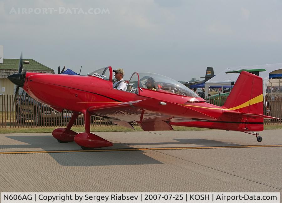 N606AG, 2003 Vans RV-8 C/N 80433, EAA AirVenture 2007