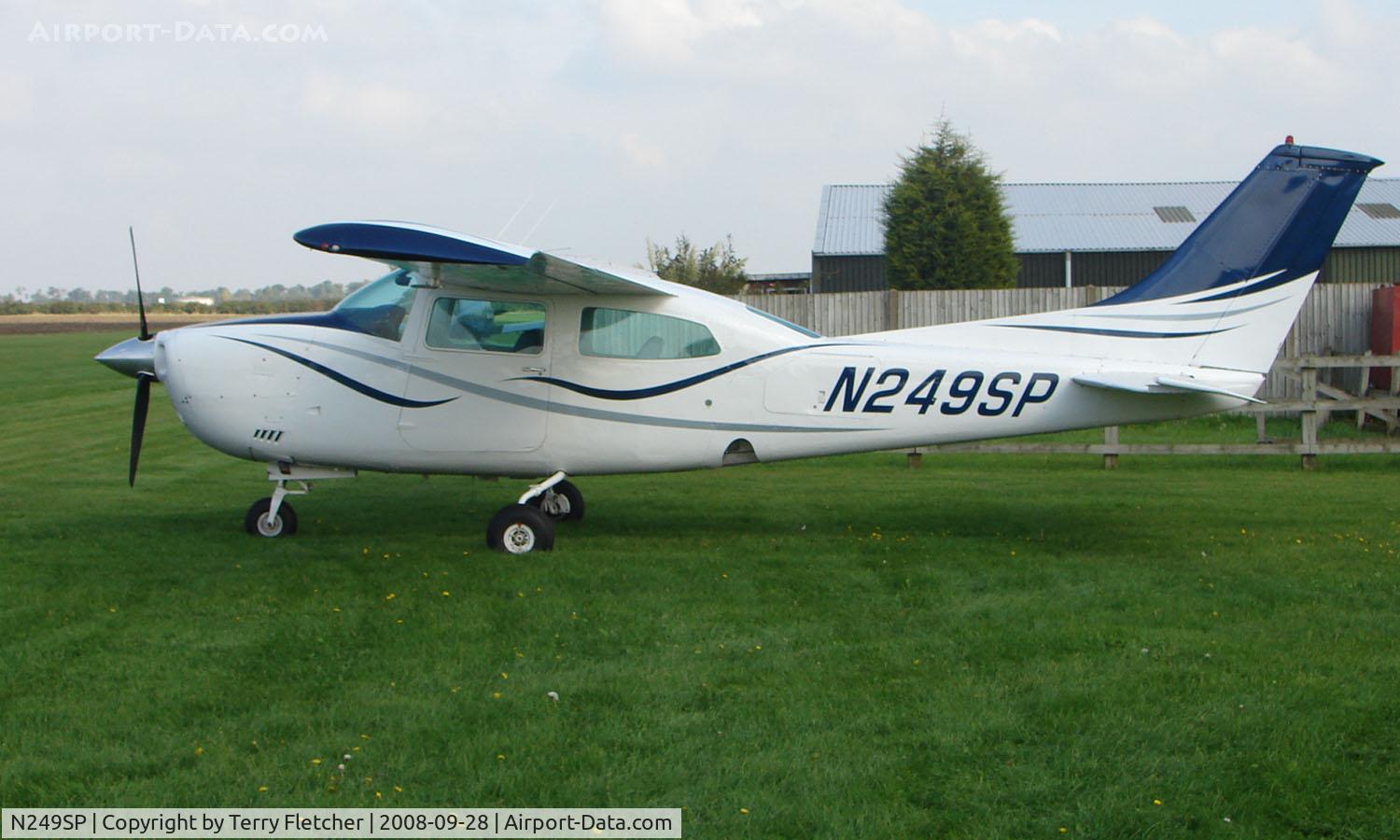 N249SP, 1975 Cessna 210L Centurion C/N 21060990, 1975 Cessna 210L at a quiet Cambridgeshire  airfield