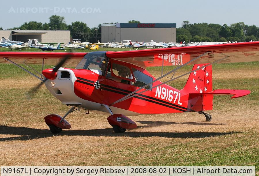N9167L, Bellanca 7ECA Citabria C/N 793-72, EAA AirVenture 2008