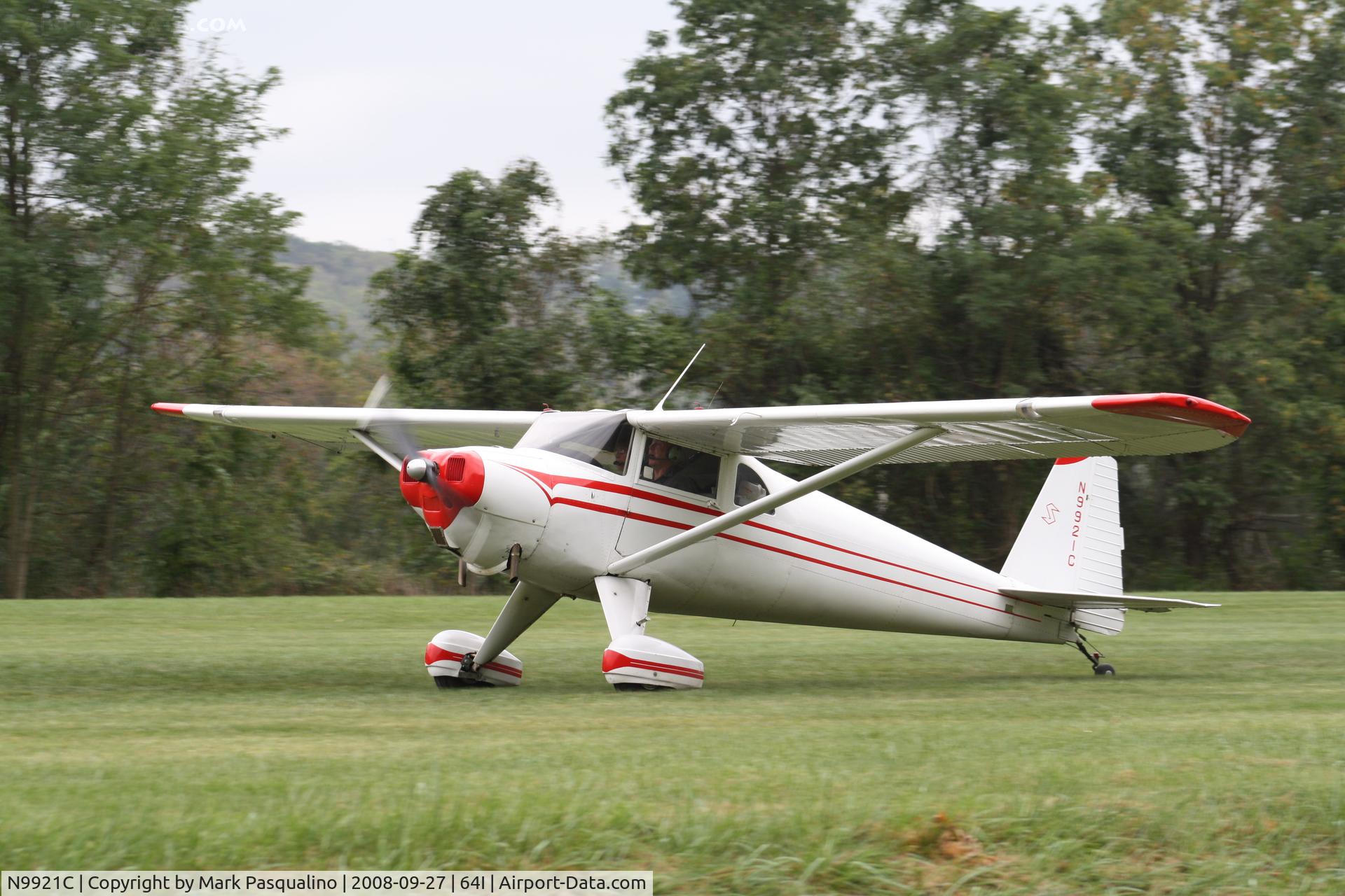 N9921C, 1959 Silvaire 8F C/N S-25, Luscombe 8F