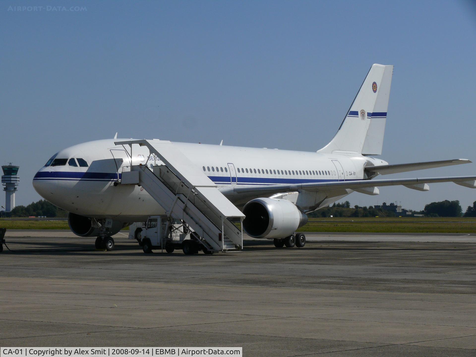 CA-01, 1985 Airbus A310-222 C/N 372, Airbus Industries A310-222 CA-01 Belgian Air Component