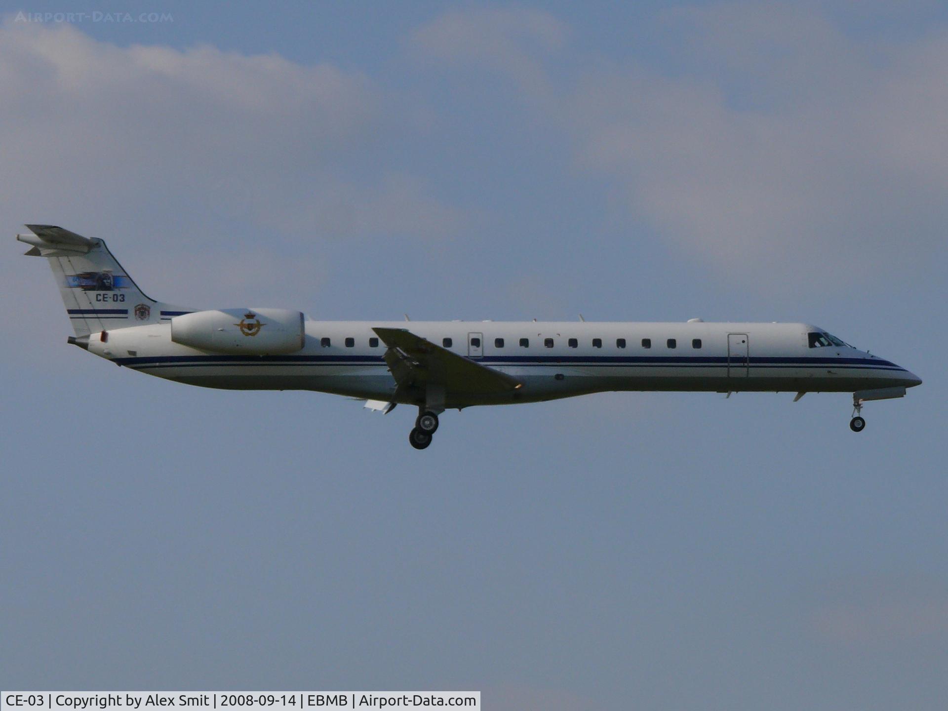 CE-03, 2001 Embraer ERJ-145LR (EMB-145LR) C/N 145526, Embraer Emb145LR Amazon CE-03 Belgian Air Component