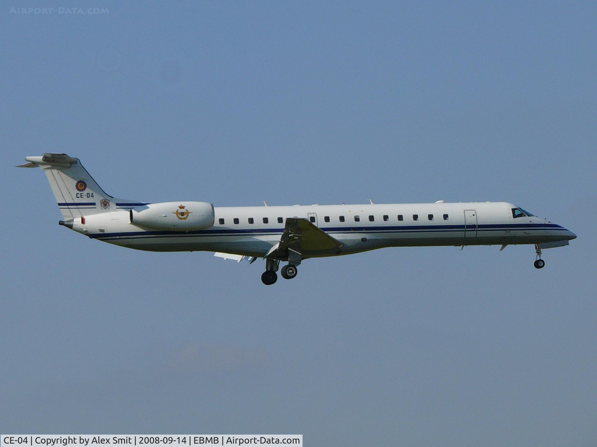 CE-04, 2001 Embraer ERJ-145LR (EMB-145LR) C/N 145548, Embraer Emb145LR Amazon CE-04 Belgian Air Component