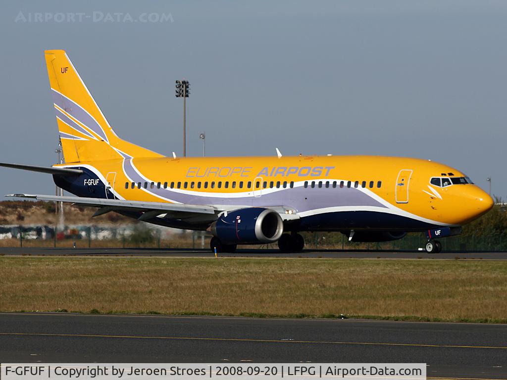 F-GFUF, 1989 Boeing 737-3B3QC C/N 24388, cdg