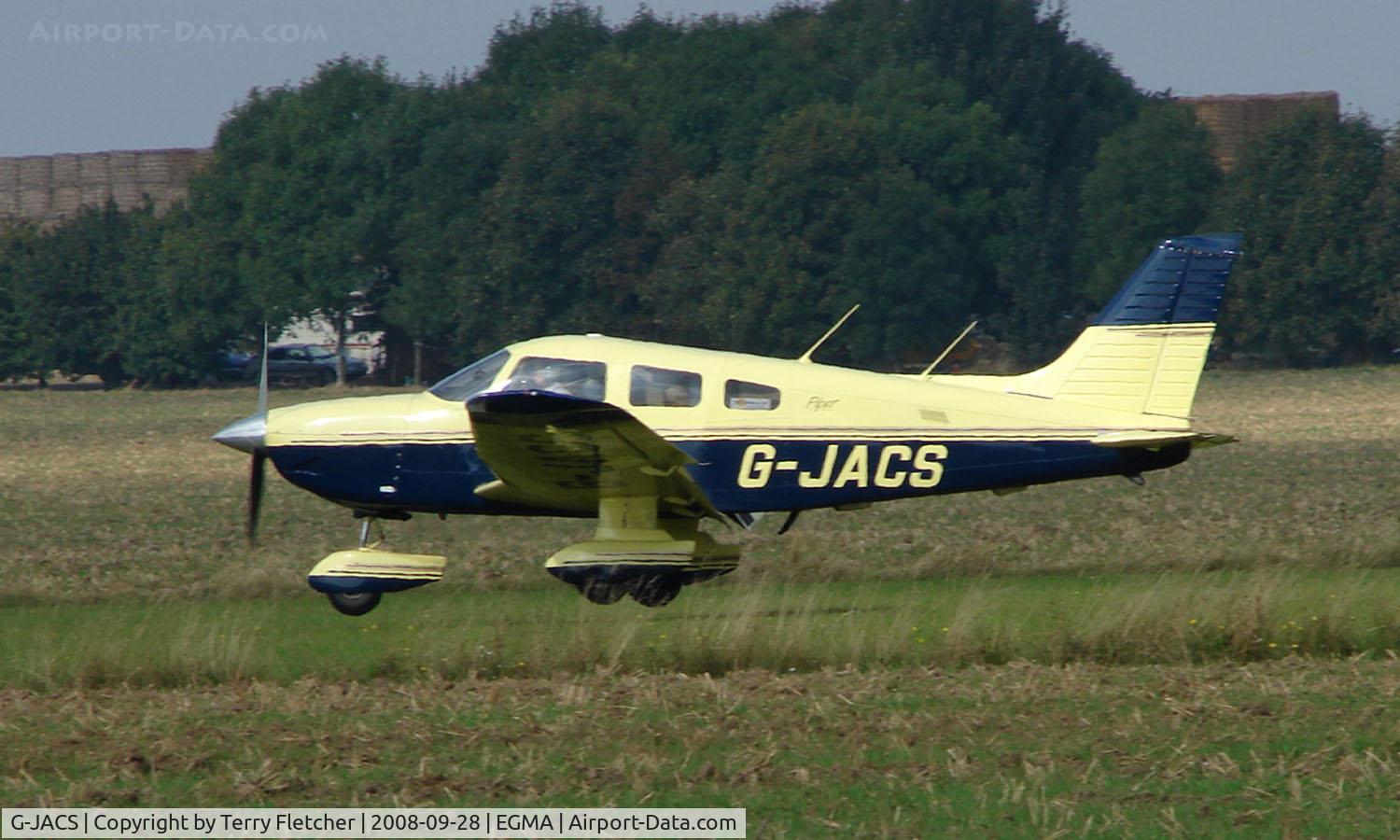 G-JACS, 1997 Piper PA-28-181 Cherokee Archer II C/N 28-43078, Piper Pa-28-181 at Fowlmere