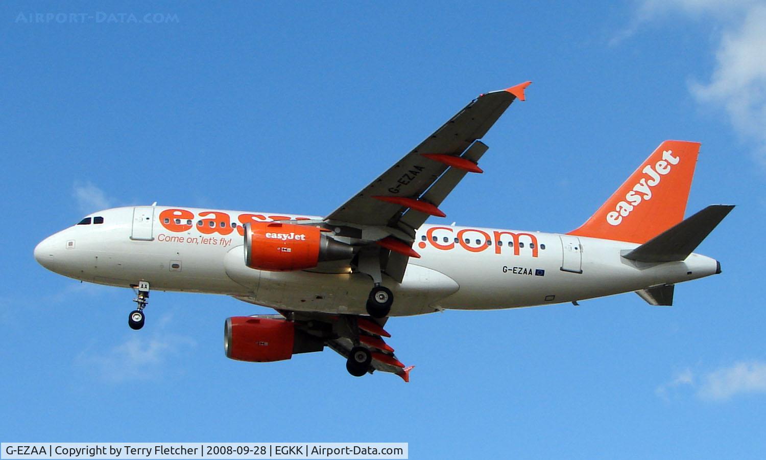 G-EZAA, 2006 Airbus A319-111 C/N 2677, Easyjet A319  at London Gatwick