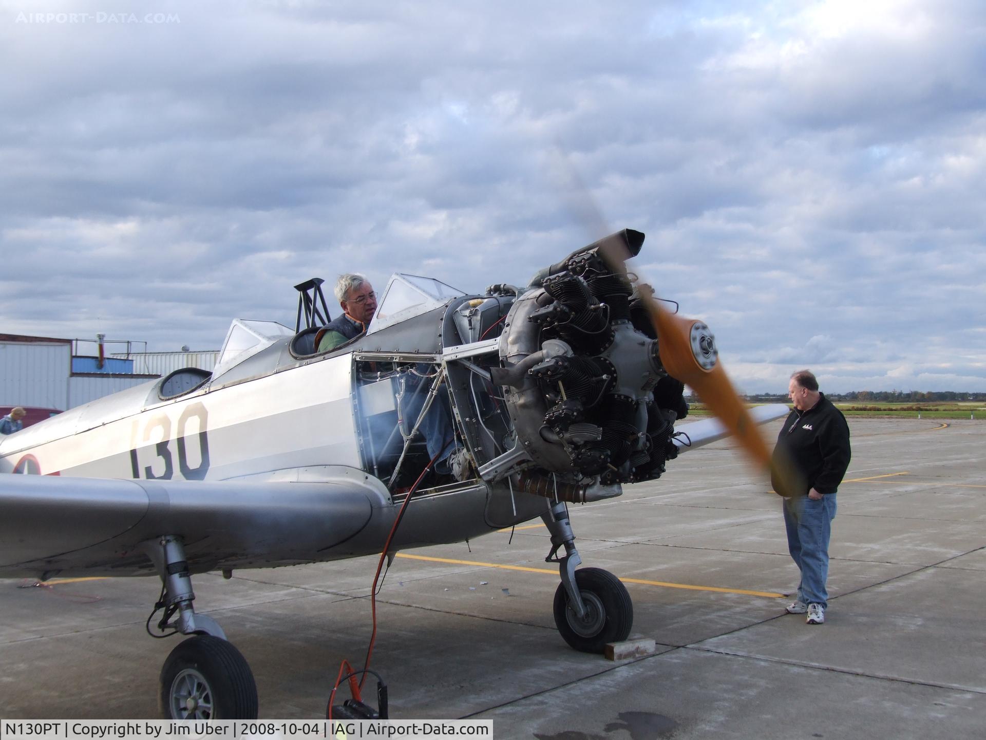 N130PT, 1942 Fairchild (Howard) PT-23A Cornell (M-62C) C/N HO-325, It WANTS to go, really!