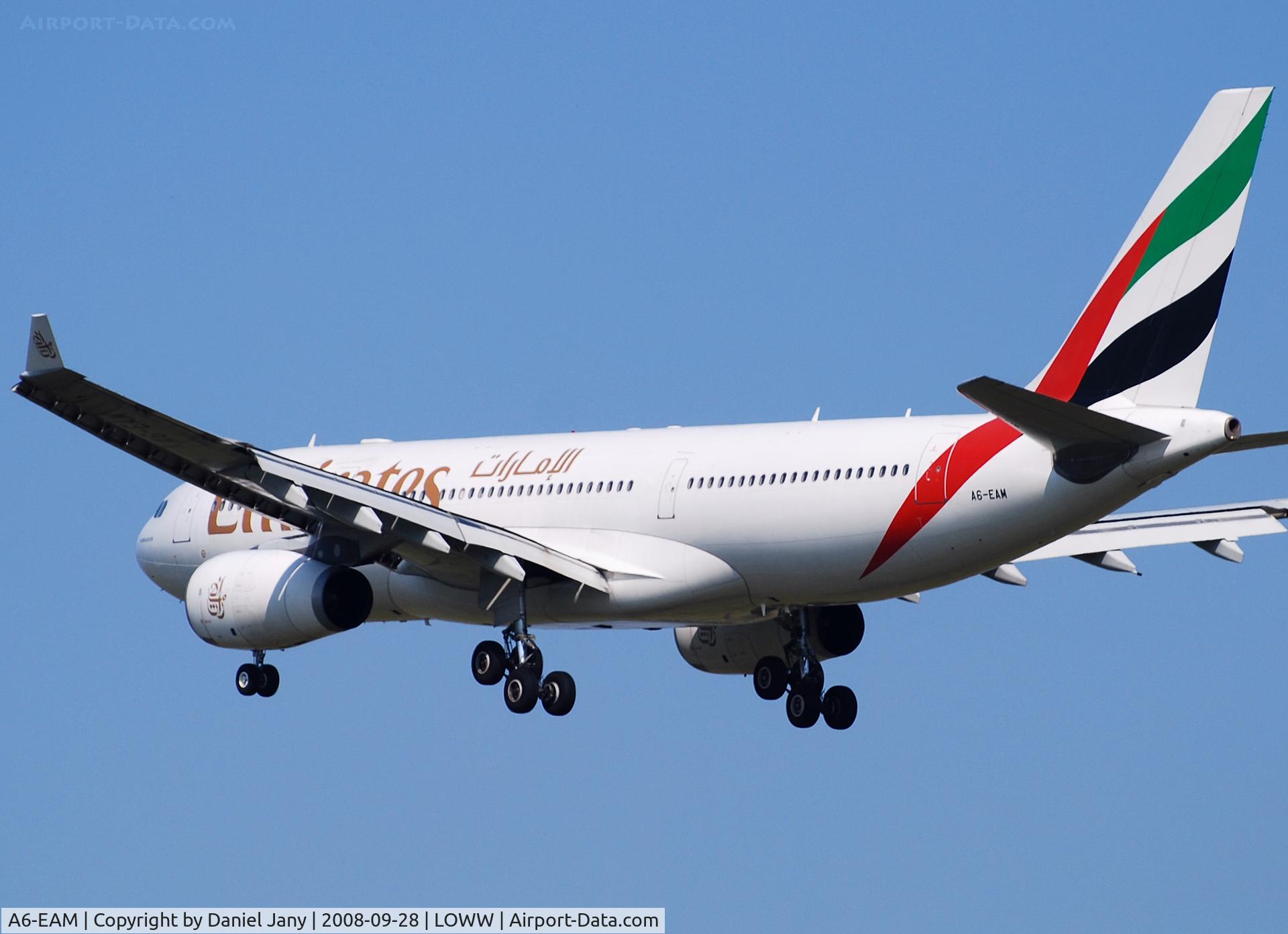 A6-EAM, 2002 Airbus A330-243 C/N 491, Emirates