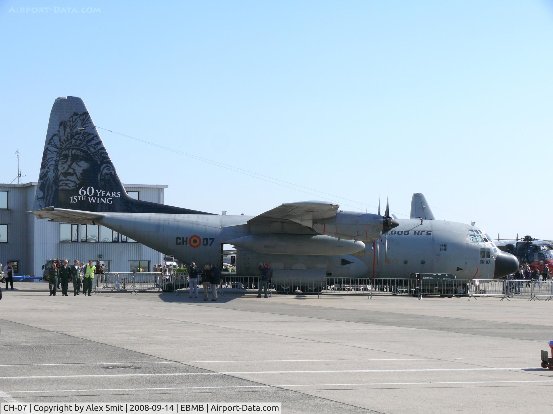 CH-07, 1971 Lockheed C-130H Hercules C/N 382-4476, Lockheed C-130H Hercules CH-07 Belgian Air Component