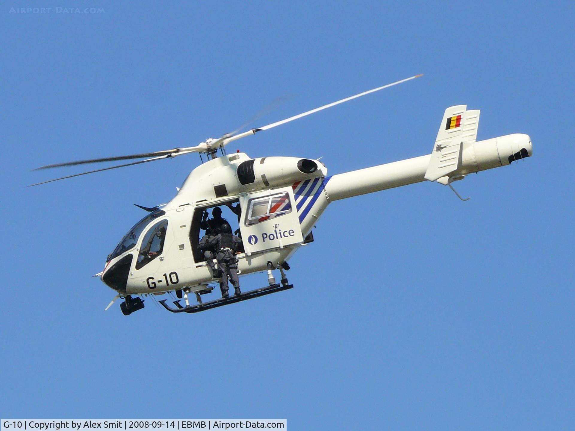 G-10, 1996 McDonnell Douglas MD-900 Explorer C/N 900-00034, McDonnell Douglas MD900 Explorer G-10 Belgian Police