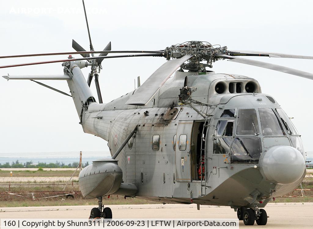 160, Aérospatiale SA-321G Super Frelon C/N 160, Waiting his demo flight on Navy Open Day 2006
