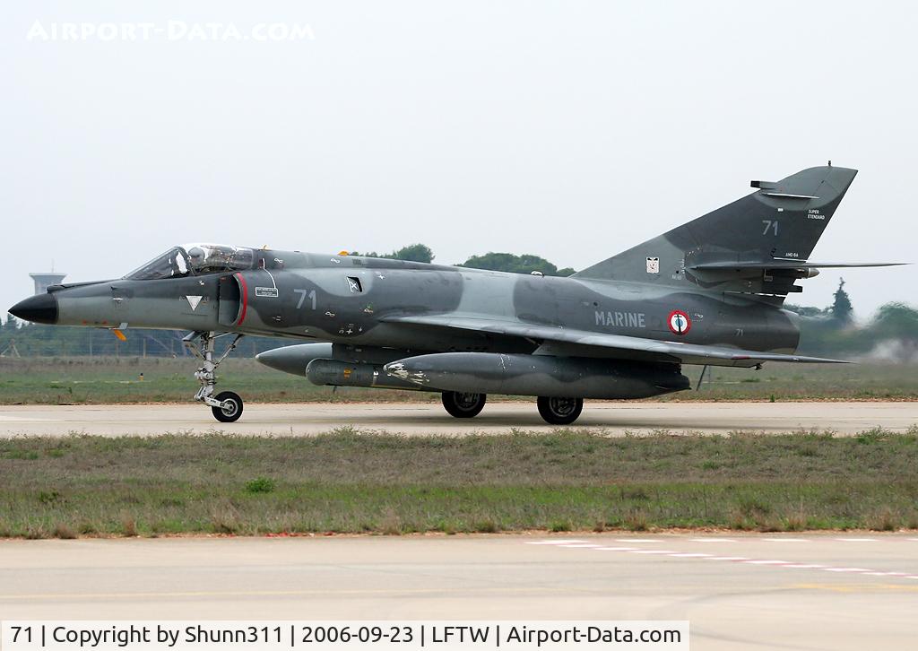 71, Dassault Super Etendard C/N 71, Come back from his demo flight during Navy Open Day 2006