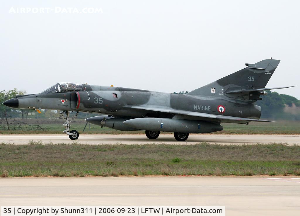 35, Dassault Super Etendard C/N 35, Come back from his demo flight during Navy Open Day 2006