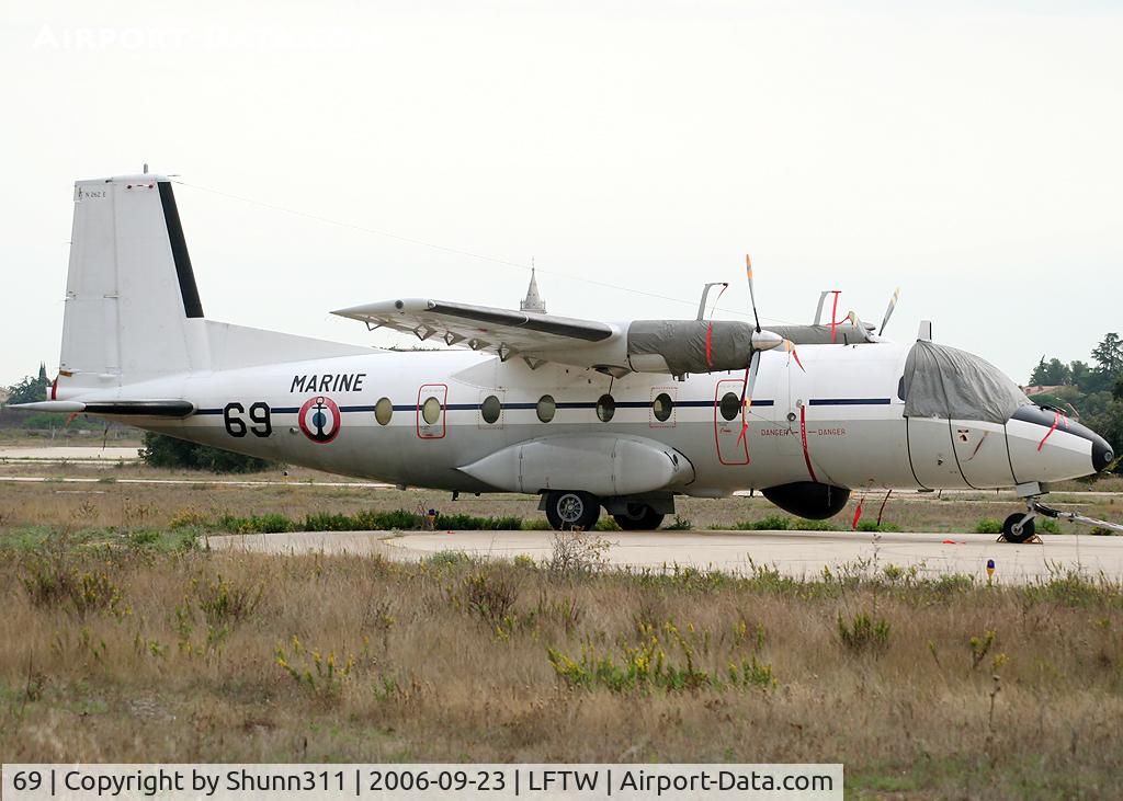 69, Aerospatiale N-262E Fregate C/N 69, Stored during Navy Open Day 2006
