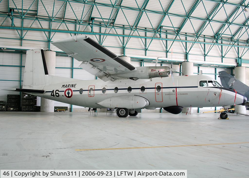 46, Aerospatiale N-262A-34 Fregate C/N 46, Used as static display during Navy Open Day 2006