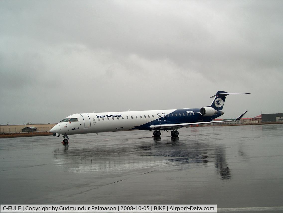 C-FULE, 2007 Bombardier CRJ-900 NG (CL-600-2D24) C/N 15189, Parked at spot 114 south of hangar 885
