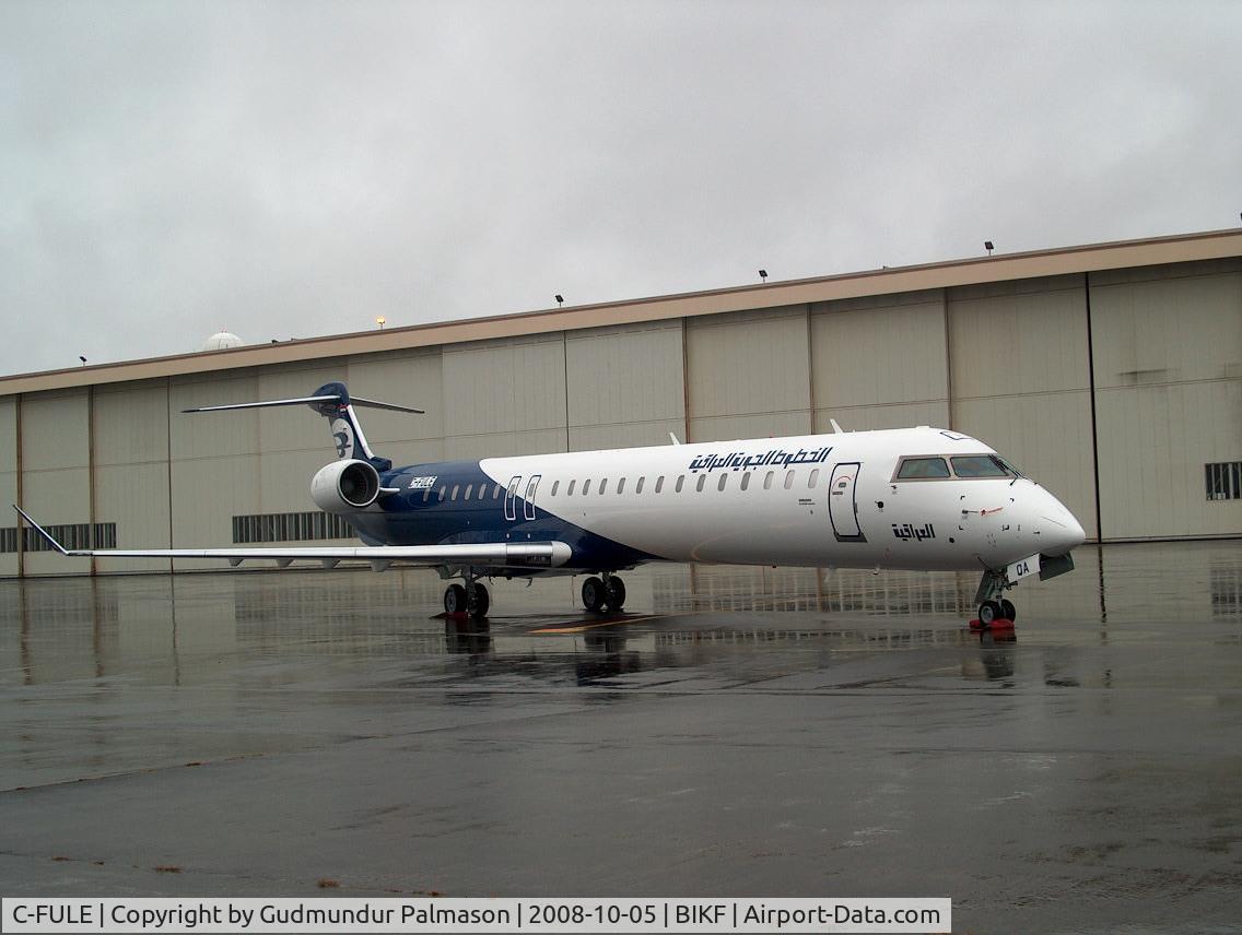 C-FULE, 2007 Bombardier CRJ-900 NG (CL-600-2D24) C/N 15189, Parked at spot 114 south of hangar 885