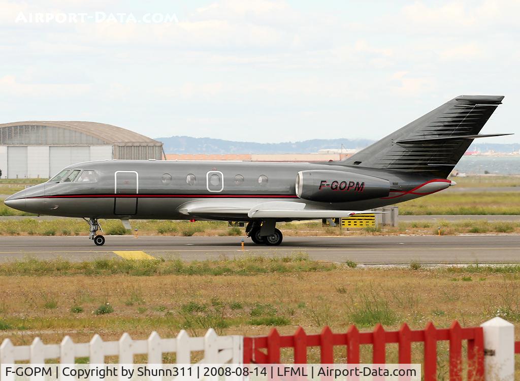 F-GOPM, 1974 Dassault Falcon (Mystere) 20E C/N 302, Lining up rwy 31R for departure