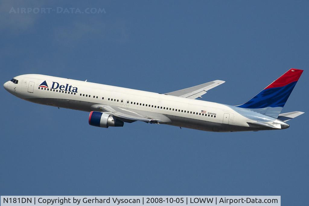 N181DN, 1992 Boeing 767-332 C/N 25986, Delta