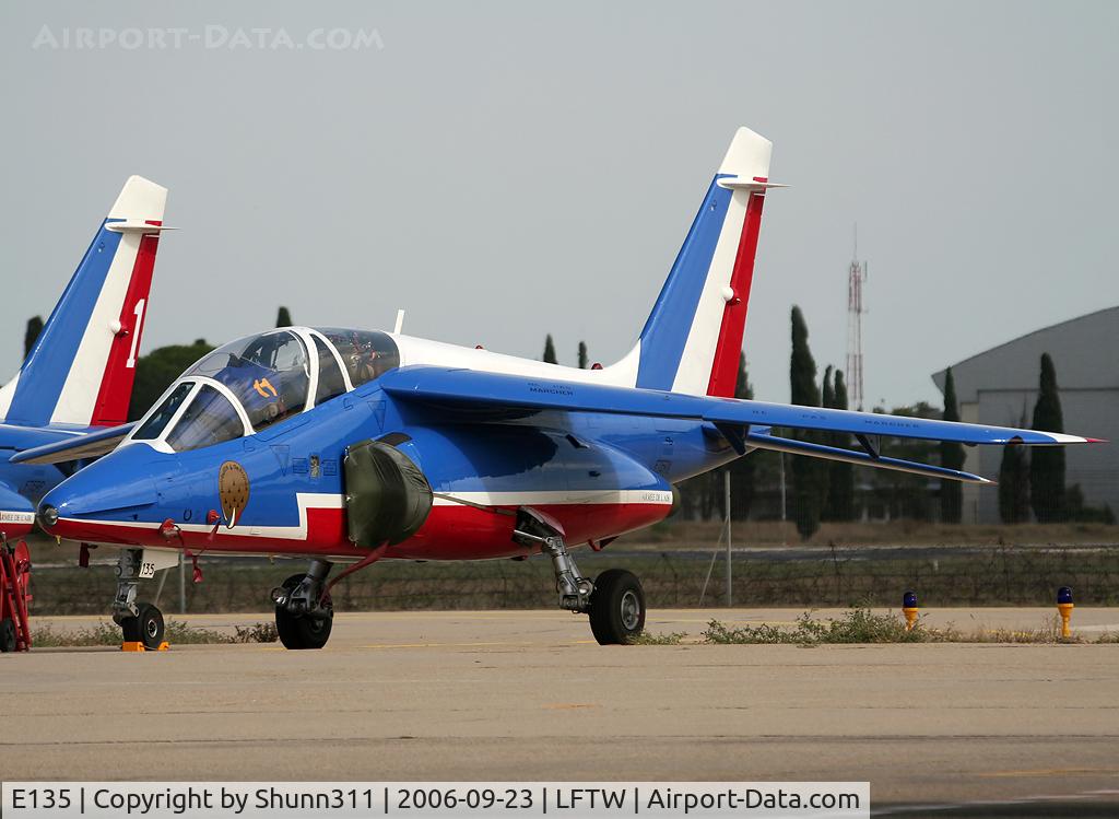 E135, Dassault-Dornier Alpha Jet E C/N E135, Used as spare during Navy Open Day 2006