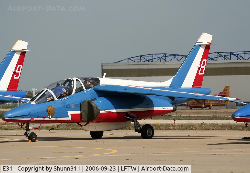 E31, Dassault-Dornier Alpha Jet E C/N E31, Waiting his demo flight On Navy Open Day 2006