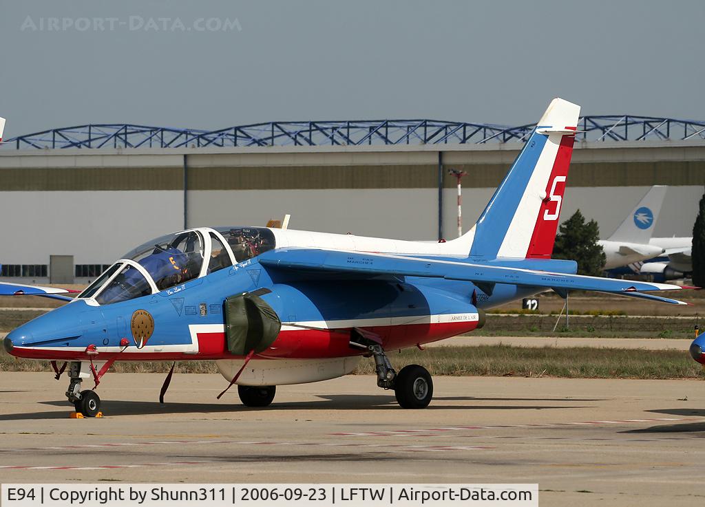 E94, Dassault-Dornier Alpha Jet E C/N E94, Waiting his demo flight On Navy Open Day 2006